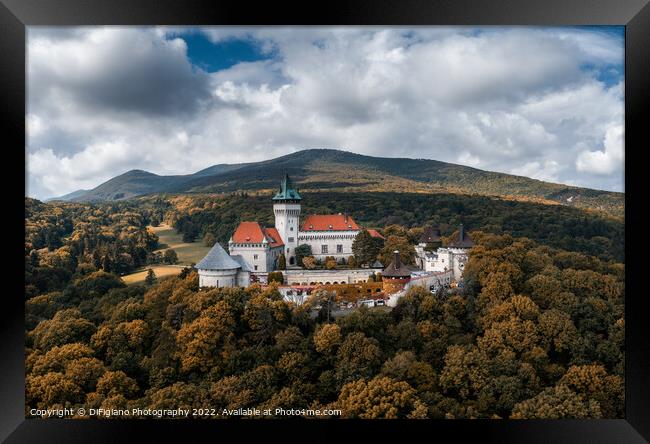 Smolenice Castle Framed Print by DiFigiano Photography