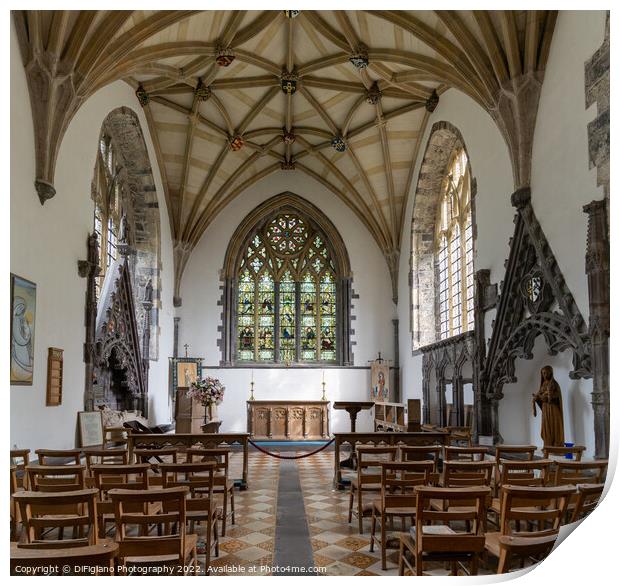 The Lady Chapel Print by DiFigiano Photography