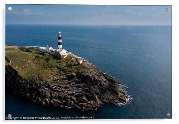 The Kinsale Lighthouse Acrylic by DiFigiano Photography