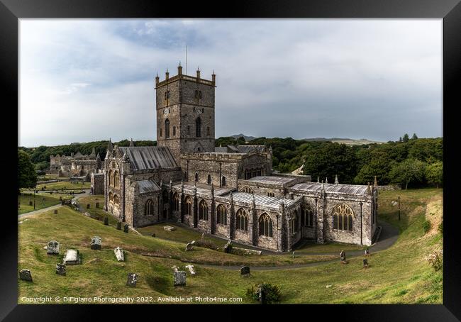 St Davids Cathedral Framed Print by DiFigiano Photography