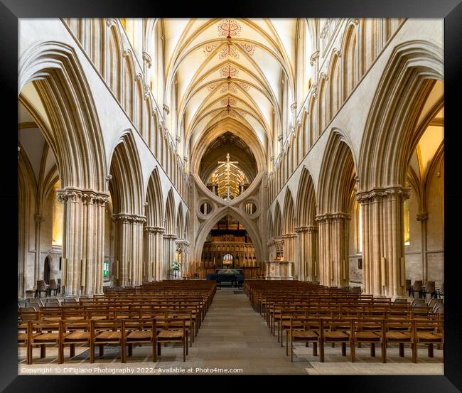 Wells Cathedral Framed Print by DiFigiano Photography
