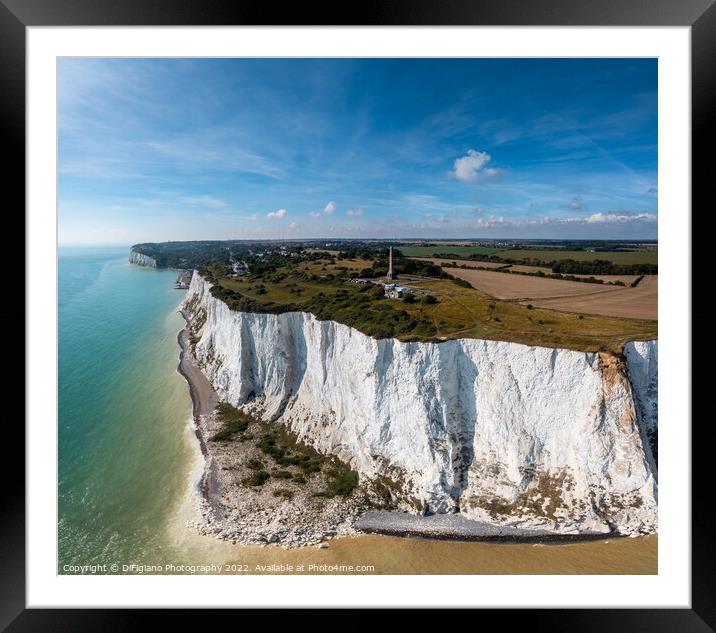 The Dover Patrol Monument Framed Mounted Print by DiFigiano Photography