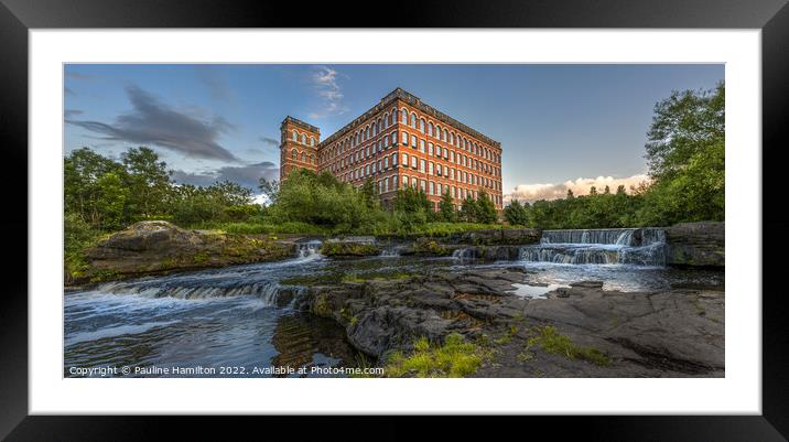 Anchor Mill in Paisley  Framed Mounted Print by Pauline Hamilton