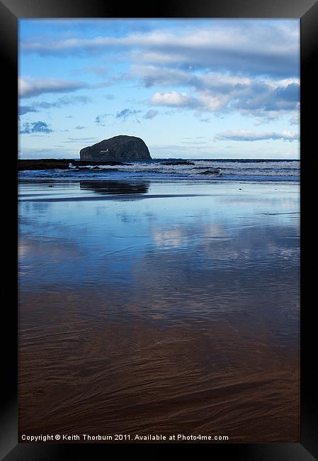 Bass Rock Framed Print by Keith Thorburn EFIAP/b
