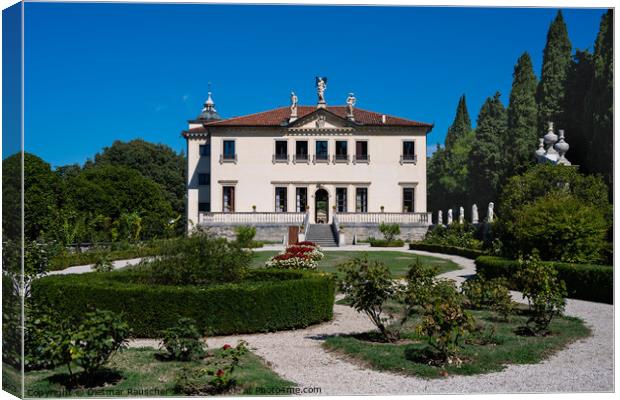 Villa Valmarana ai Nani in Vicenza Canvas Print by Dietmar Rauscher