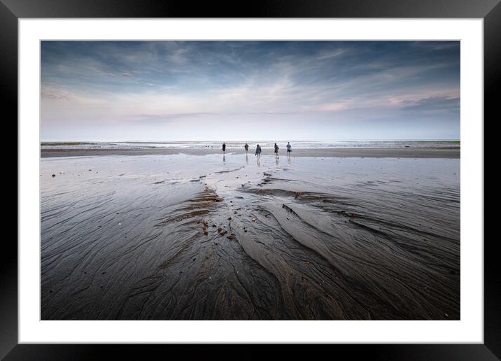 To The Sea Framed Mounted Print by Mark Jones