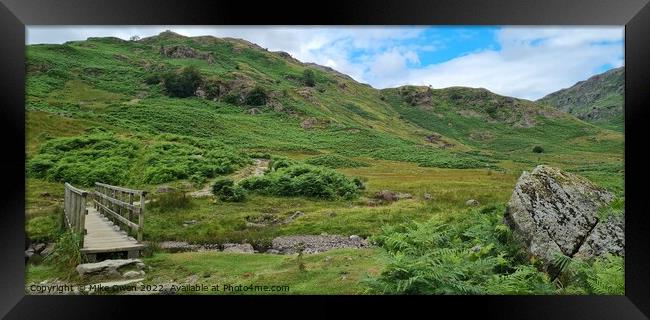 Catstye Cam Framed Print by Mike Owen