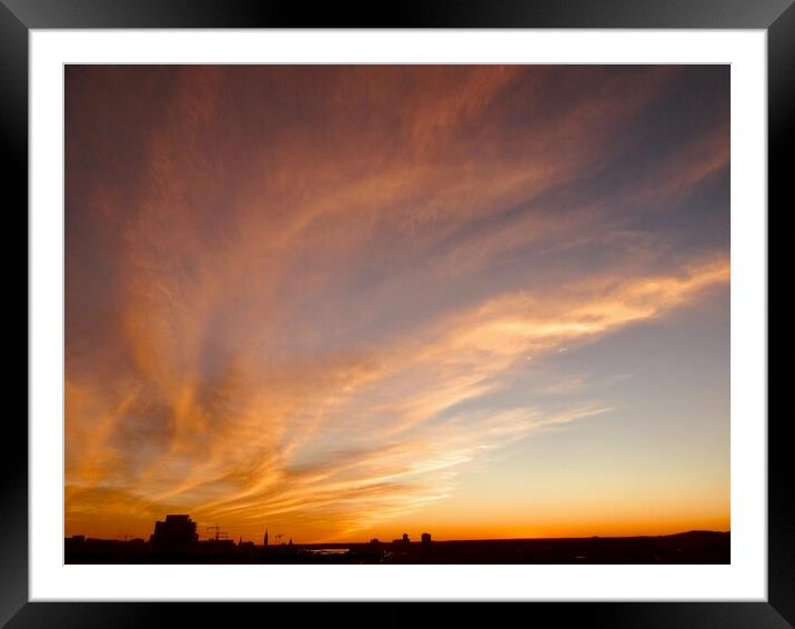 Ottawa sunset #2 Framed Mounted Print by Stephanie Moore
