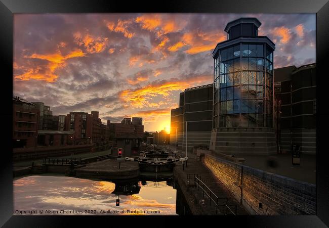 Leeds Royal Armouries Framed Print by Alison Chambers