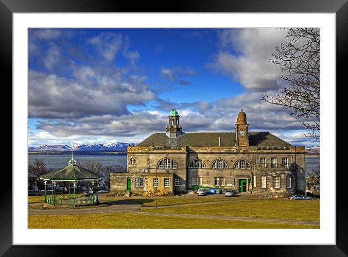 Town Hall and Bandstand Framed Mounted Print by Tom Gomez