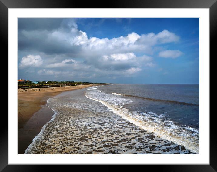 Skegness Seafront Framed Mounted Print by Darren Galpin