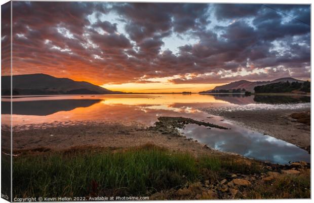 Sunrise at Hooper's Inlet,  Canvas Print by Kevin Hellon