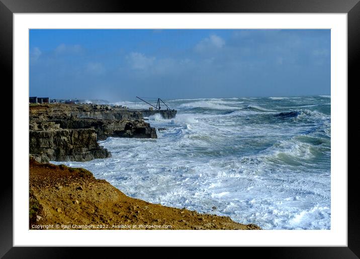 Turbulent Beauty Framed Mounted Print by Paul Chambers