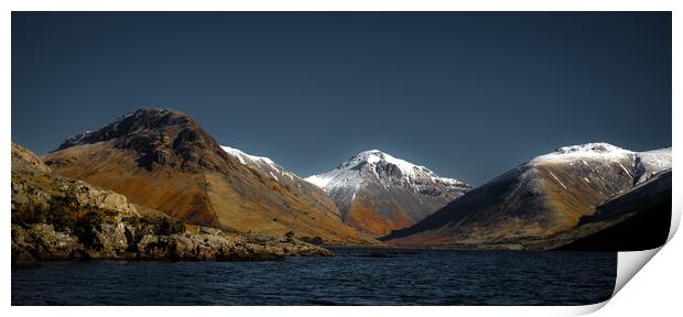 Wastwater Print by Simon Wrigglesworth