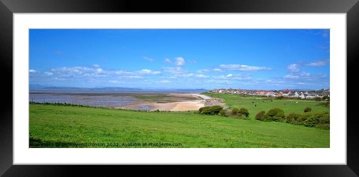 Majestic View of Heysham Bay Framed Mounted Print by Rodney Hutchinson
