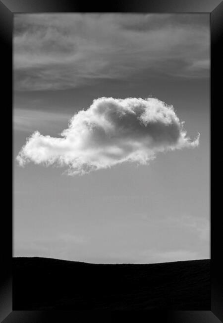 Sky cloud Framed Print by Andrew chittock