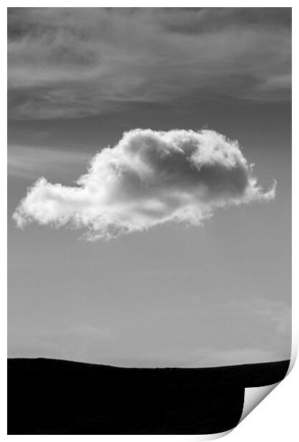 Sky cloud Print by Andrew chittock