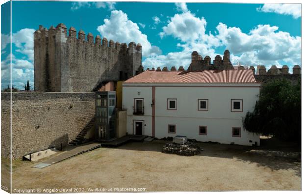 Castle of Serpa in Alentejo Canvas Print by Angelo DeVal