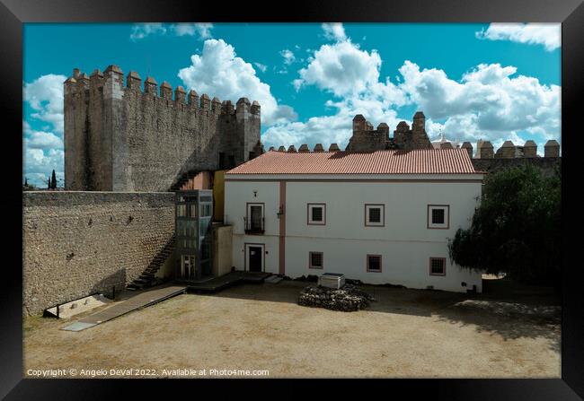 Castle of Serpa in Alentejo Framed Print by Angelo DeVal