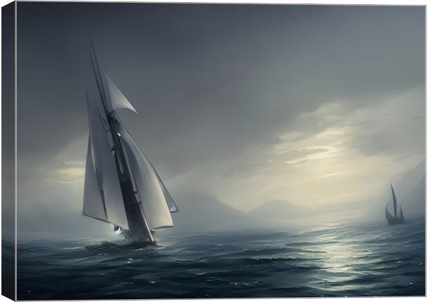 Set Sail Canvas Print by Picture Wizard