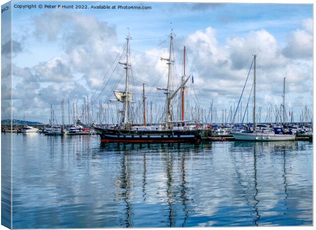 TS Royalist Reflections Canvas Print by Peter F Hunt