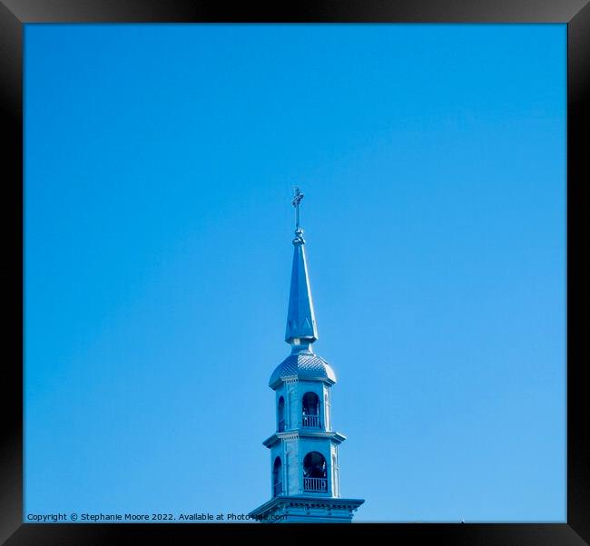 Steeple of St. Clement's Church, Ottawa Framed Print by Stephanie Moore