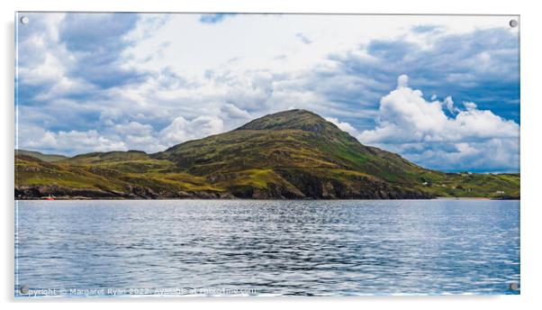 Donegal Coastline Ireland Acrylic by Margaret Ryan