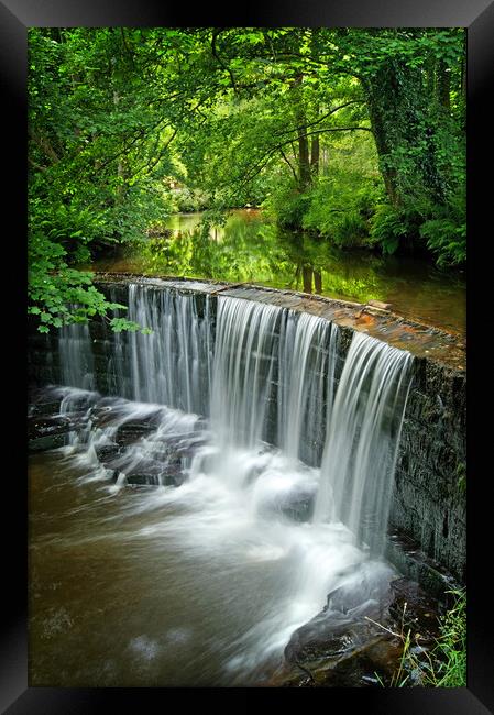 Magdale Waterfall Framed Print by Darren Galpin