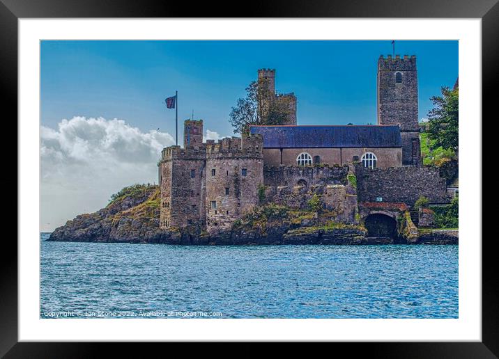 Dartmouth Castle  Framed Mounted Print by Ian Stone