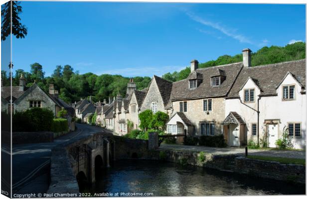 Enchanting Castle Coombe Canvas Print by Paul Chambers