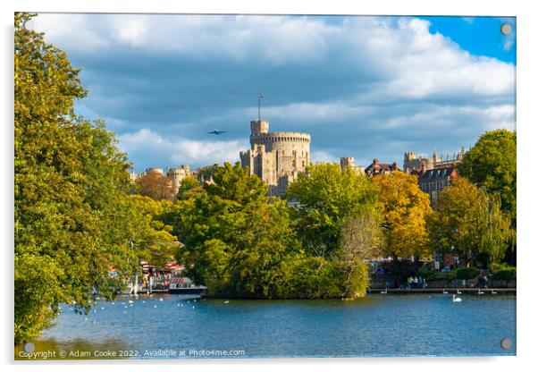 Windsor Castle | River Thames | Windsor Acrylic by Adam Cooke