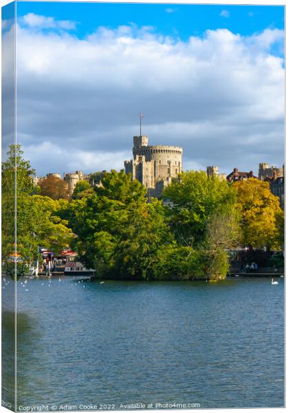 Windsor Castle | River Thames | Windsor Canvas Print by Adam Cooke