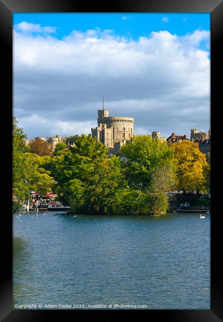 Windsor Castle | River Thames | Windsor Framed Print by Adam Cooke