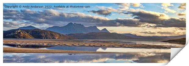 North Scotland Landscape Print by Andy Anderson