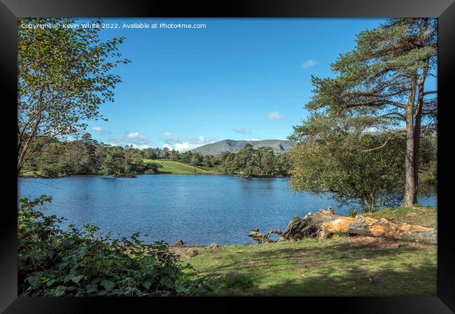 Tarn Hows in the Lake District Framed Print by Kevin White