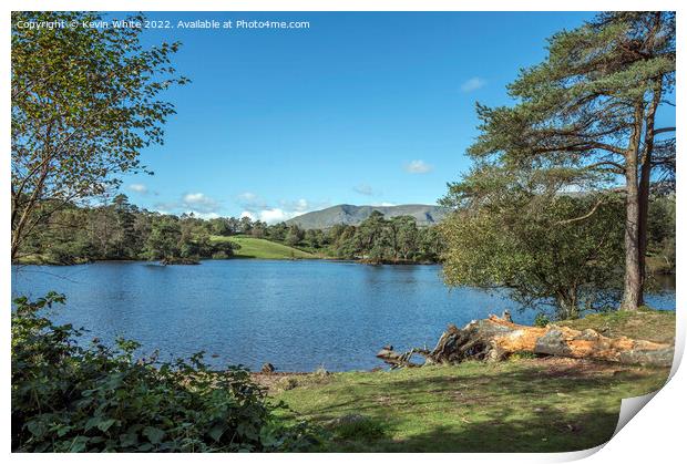 Tarn Hows in the Lake District Print by Kevin White