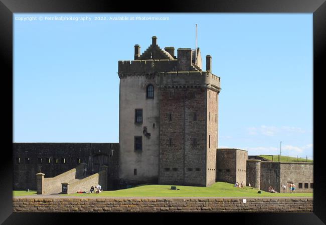 Broughty Castle  Framed Print by Fernleafphotography 
