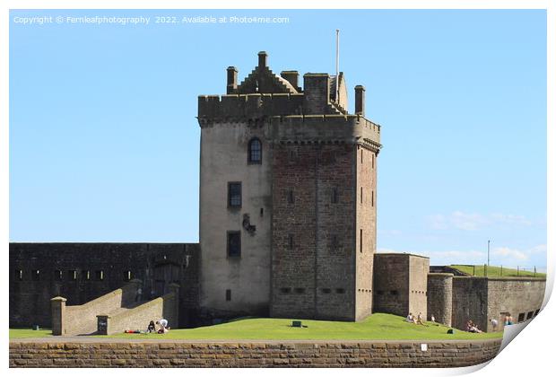 Broughty Castle  Print by Fernleafphotography 