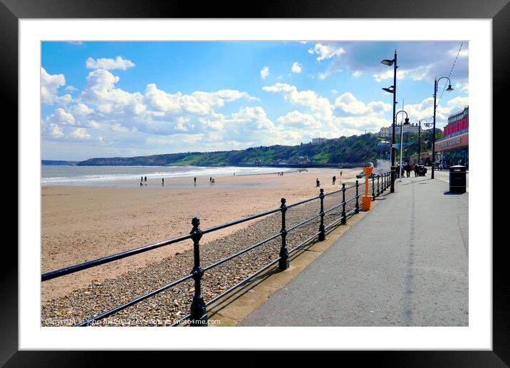 Scarborough, North Yorkshire, UK. Framed Mounted Print by john hill