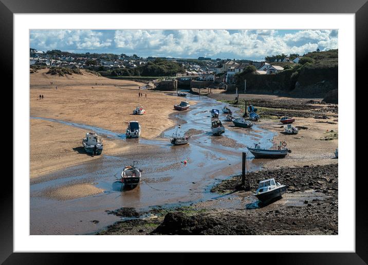 Waiting for the Tide Framed Mounted Print by Wendy Williams CPAGB