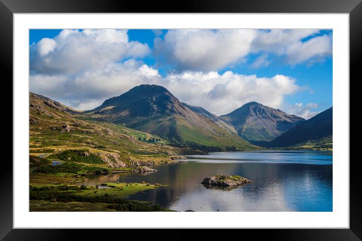 Wastwater .Lake District Cumbria England  Framed Mounted Print by Philip Enticknap
