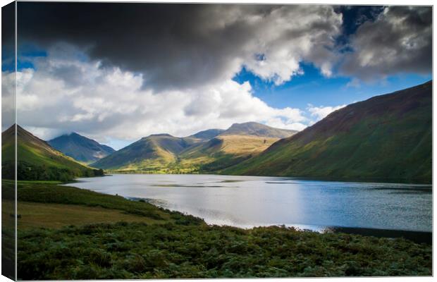  Wastwater .Lake District Cumbria England  Canvas Print by Philip Enticknap