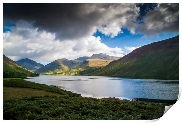  Wastwater .Lake District Cumbria England  Print by Philip Enticknap