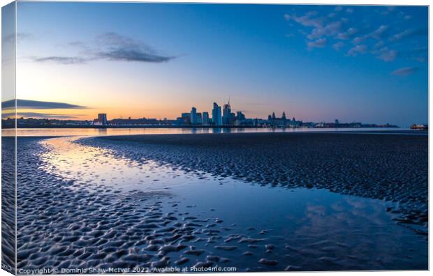 Liverpool by the sea Canvas Print by Dominic Shaw-McIver
