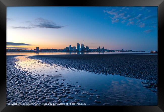 Liverpool by the sea Framed Print by Dominic Shaw-McIver