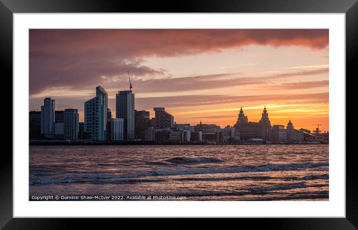 The City Awakes Framed Mounted Print by Dominic Shaw-McIver