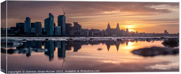 First Light Canvas Print by Dominic Shaw-McIver