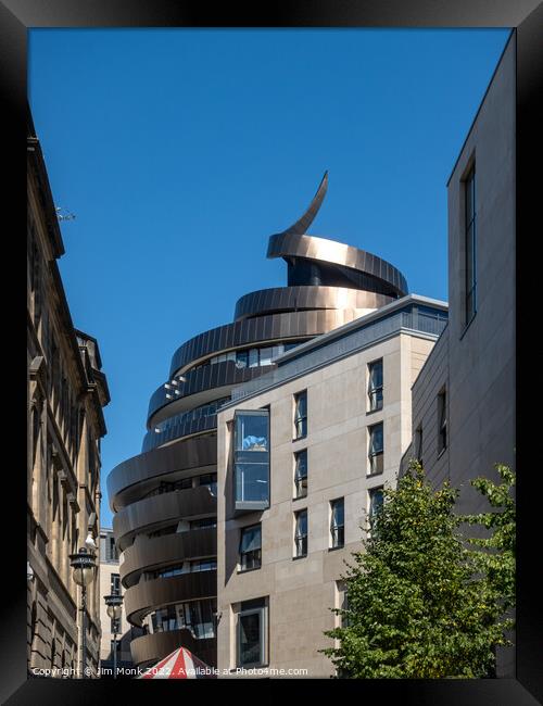 St James Quarter, Edinburgh Framed Print by Jim Monk