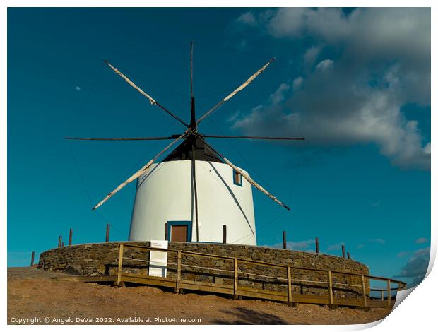 Maralhas Windmill Frontal Angle Print by Angelo DeVal