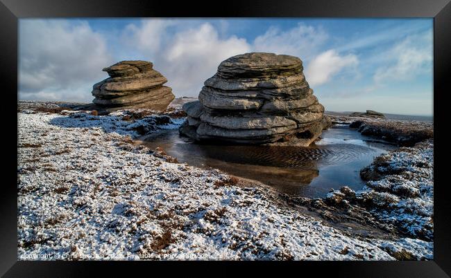 The Cakes of Bread in Winter Framed Print by Chris Drabble